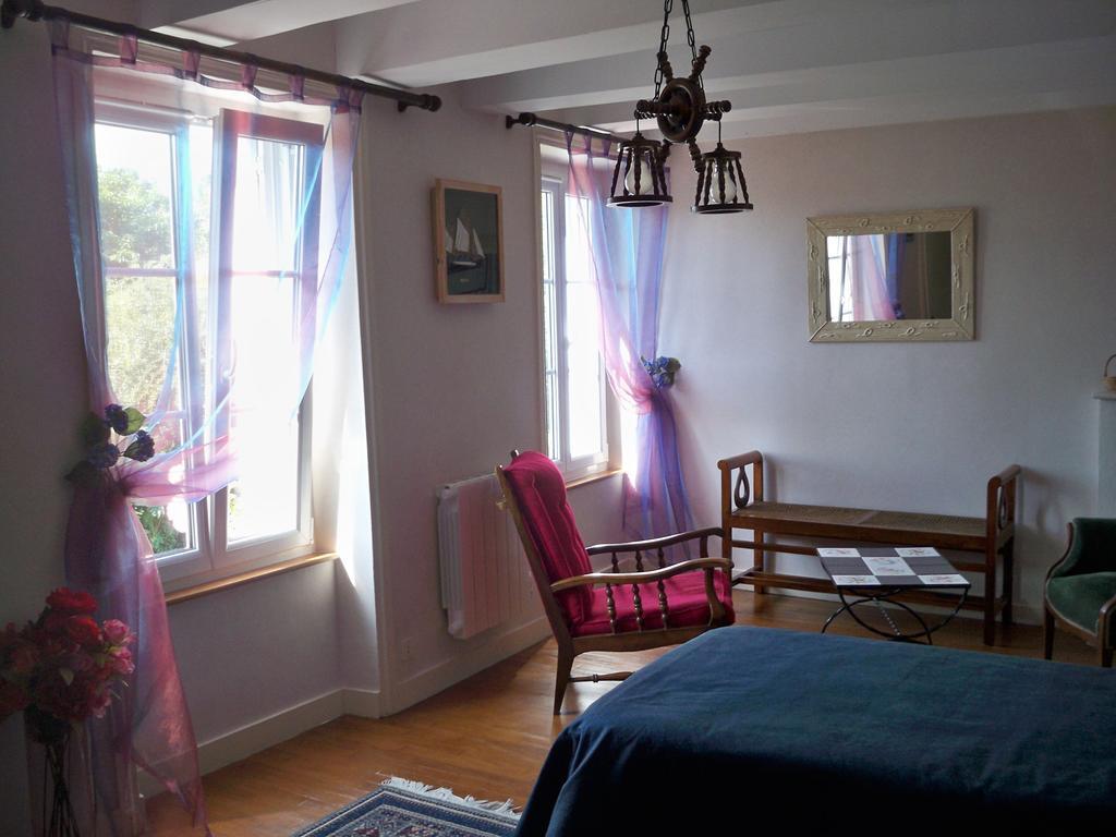 Gite De La Caminais Pleurtuit Zimmer foto